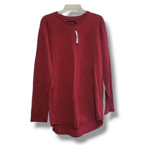 🏈*NWT* PACSUN - Large Rasberry Red Longsleeve Tee